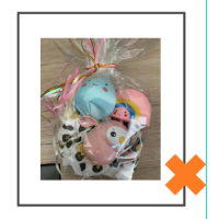 Kraam of babyshowerpakket twv ca. 100 euro